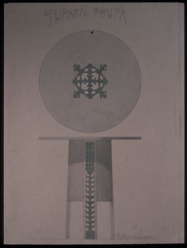 Taavetti Sonninen, Tupakki-pöytä, 1906