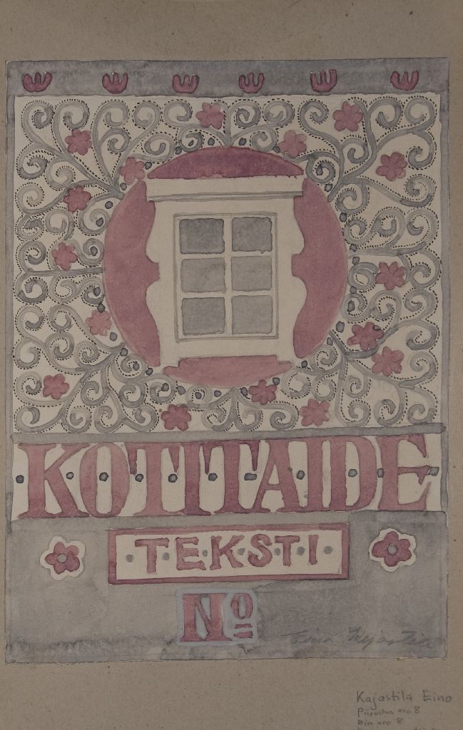 Einar Kyöstilä, Kirjan kannet, Kotitaide, 1914-1915