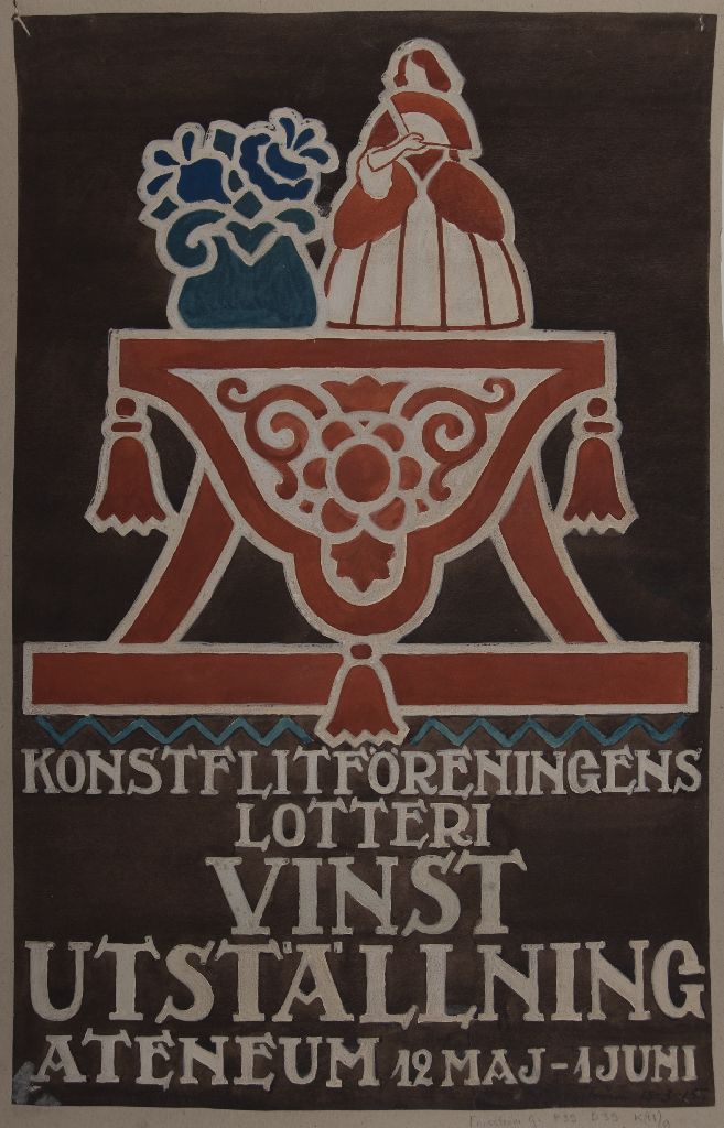 Gunnar Forsström, Konstflitföreningens lotteri vinst utstälning Ateneum 12 maj - 1 juni, 1915