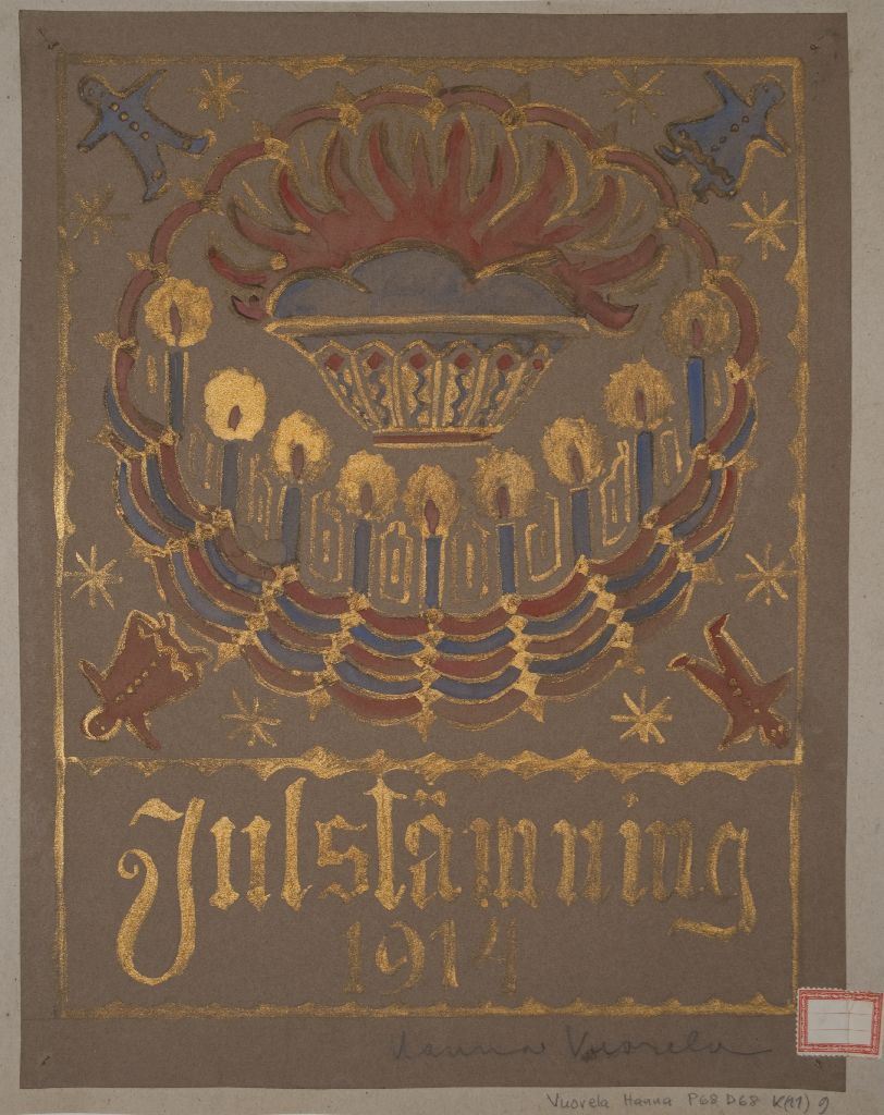 Hanna Vuorela, Julstämning, 1914