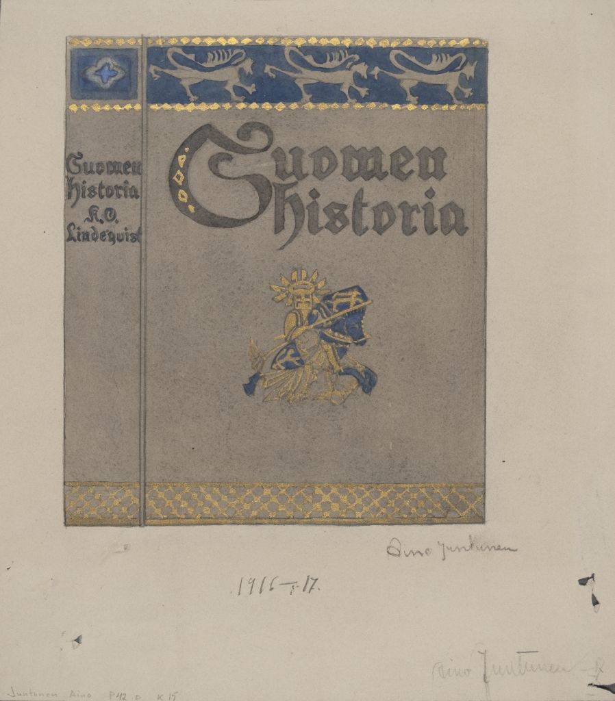 Aino Juntunen, Kirjan kansi, Suomen historia, 1917