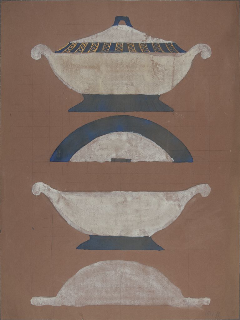 Tarjoiluastia, terriini, 1917-1918