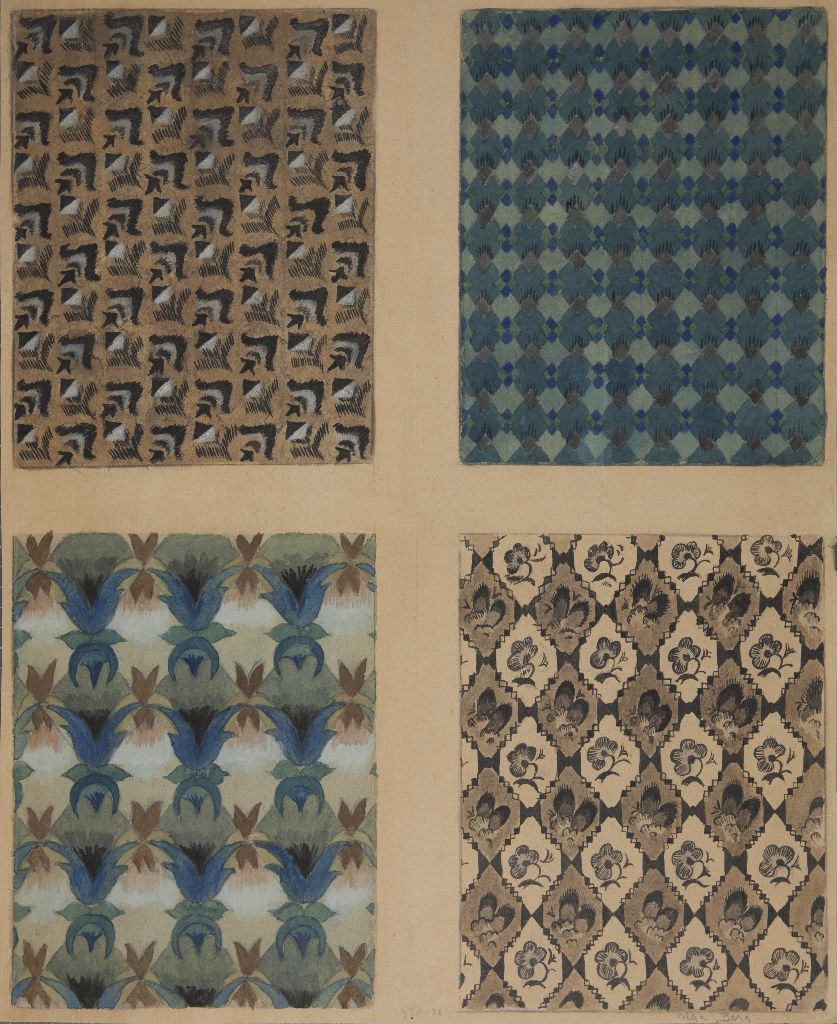 Olga Berg, Pintaornamentit, 1919-1920