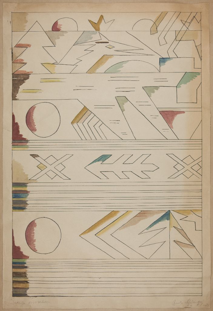 Greta Ahlman, Detalji oviverhoon, 1921