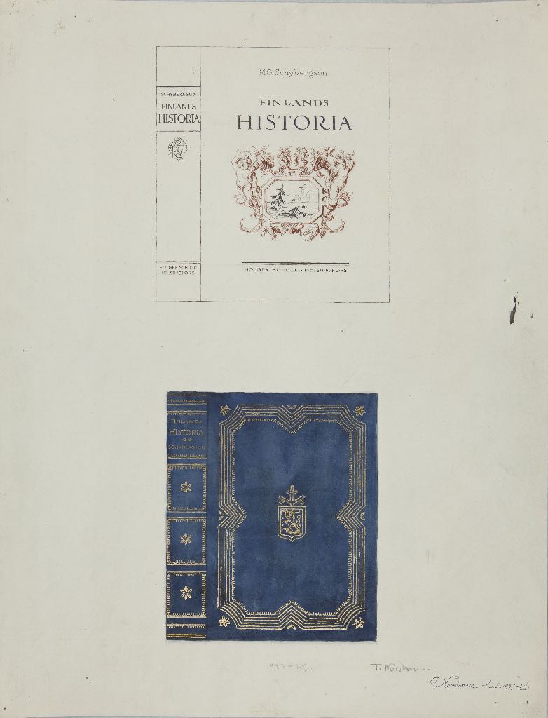 Torsten Nordman, Kirjan kannet: Finlands historia, 1924