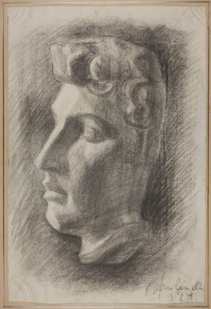 Doris Lindh, Piirros veistoksesta, 1924