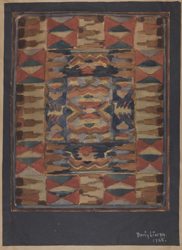 Doris Lindh, Tekstiilisuunnitelma, 1925