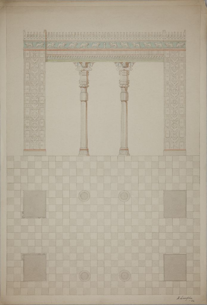 Matti Lampen, Temppelin koristuksia, 1925-1926