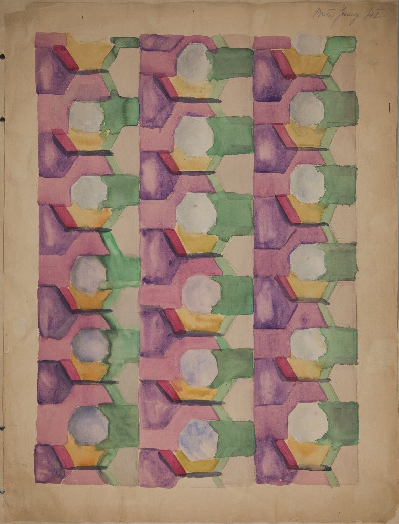 Brita Jung, Tapetti, 1926-1927