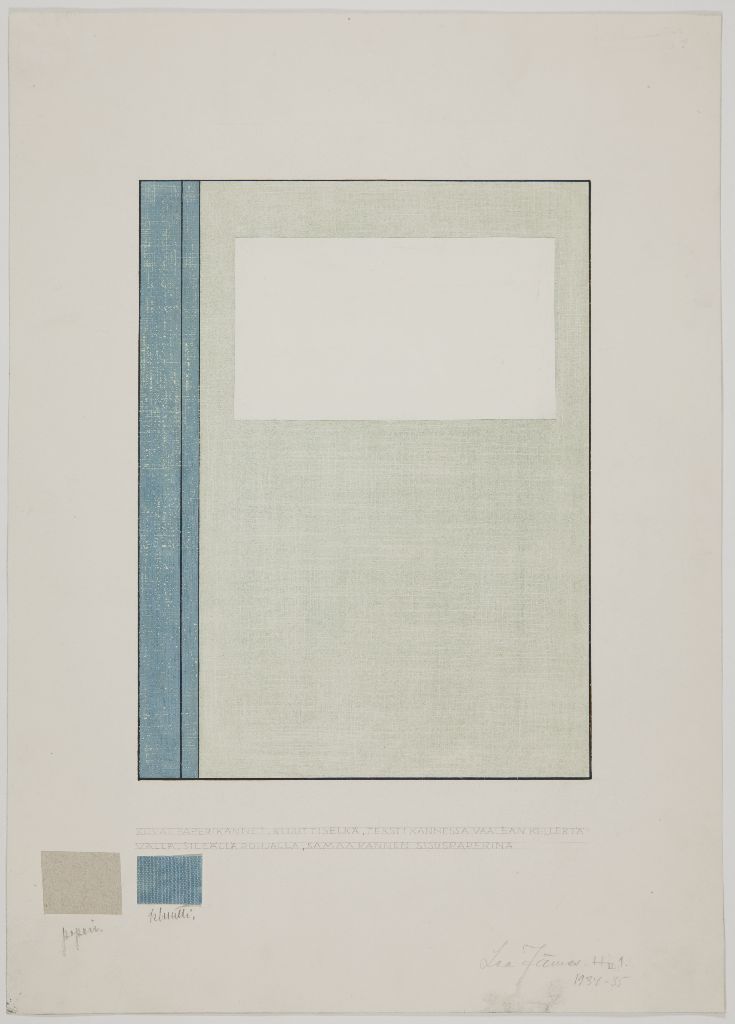 Lea Jännes, Kovat paperikannet, kluuttiselkä, 1934-1935