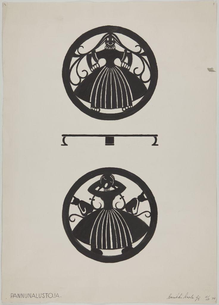 Annikki Arola, Pannunalustoja, 1943-1944