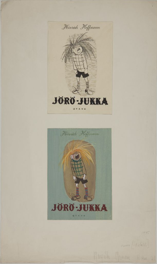 Marjatta Manner, Jörö-Jukka kirjan kansi, 1946-1947