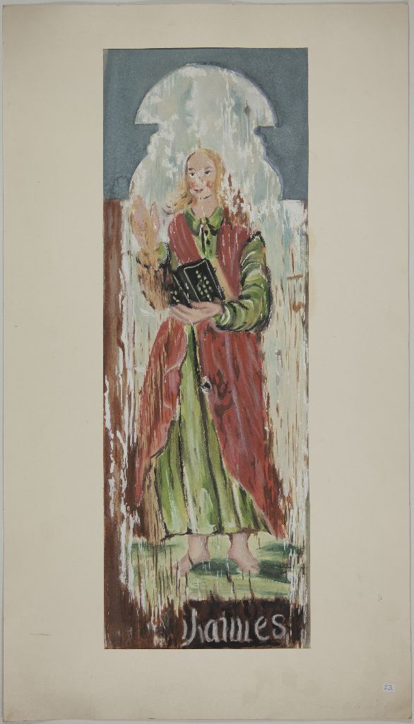 Eija Louhio, Kirkkomaalaus, 1947-1948