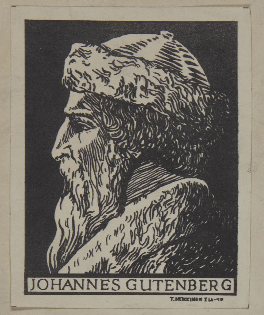 Teuvo Heikkinen, Johannes Gutenberg, 1948-1949