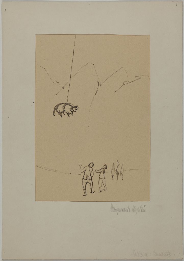 Marquerita Nystén, Voltaire: Candide -kuvitus, 1950-51