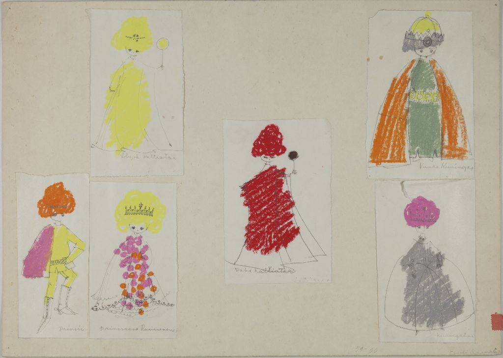 Tuuli Karpio, Puvustussuunnitelma, 1959-1960