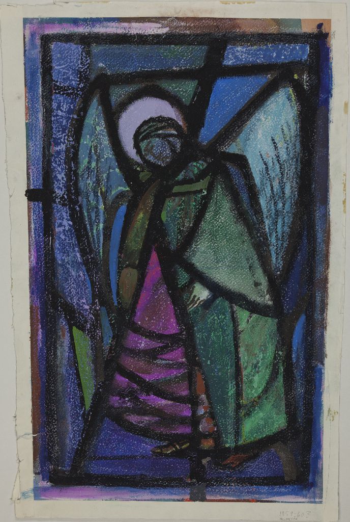 Nimetön, Lasimaalaus, 1959-1960