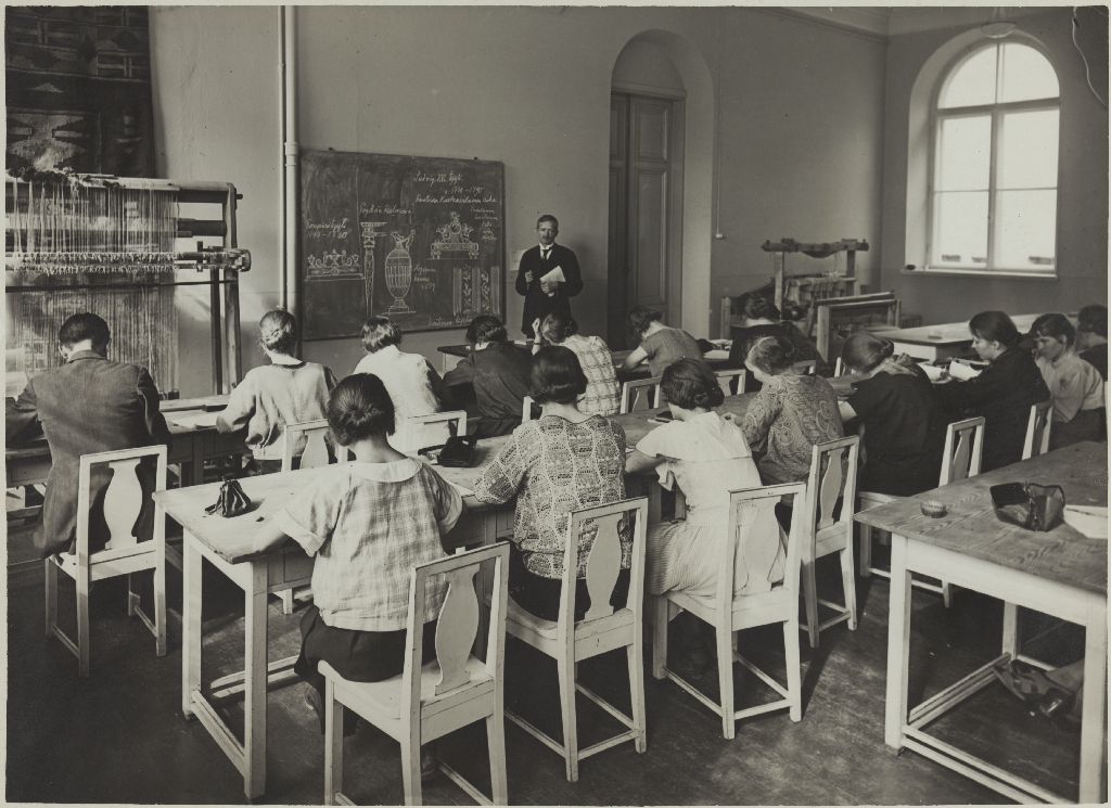 Tyyliopin opetustilanne, 1925
