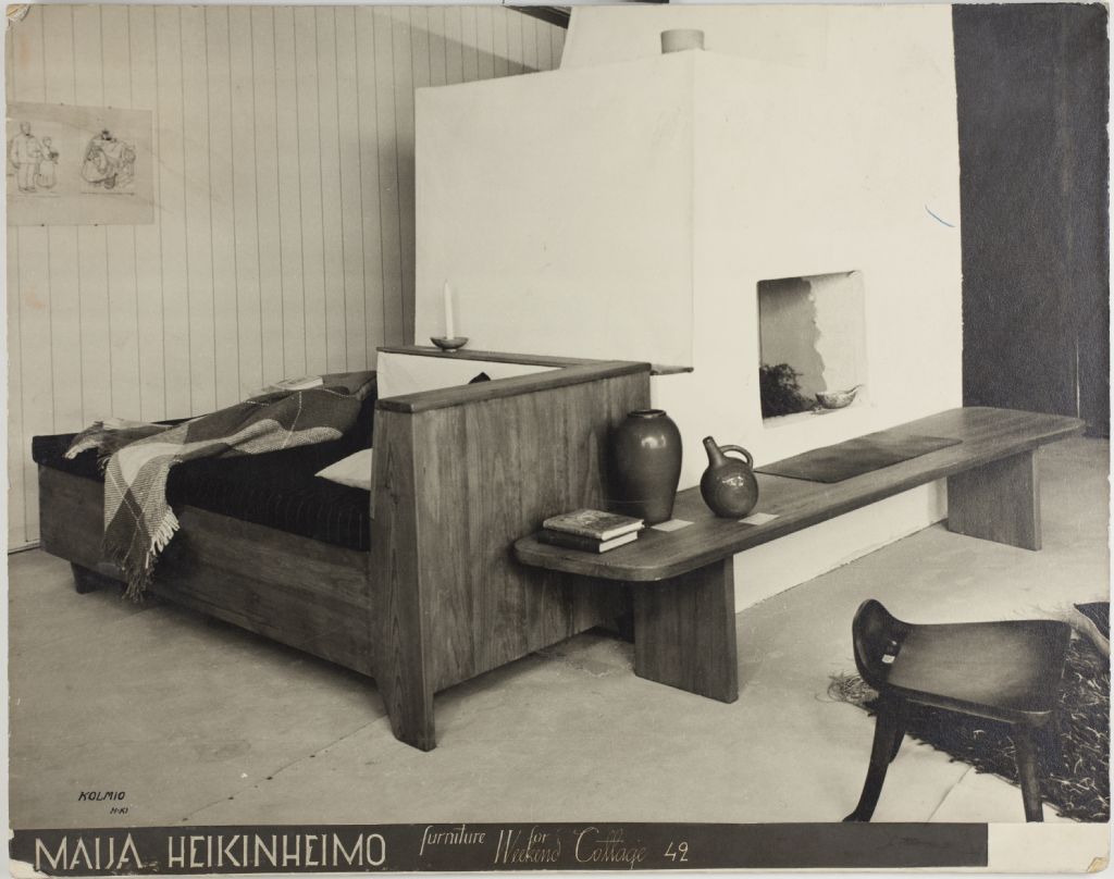 Maija Heikinheimo, Furniture for Weekend Cottage, 1942
