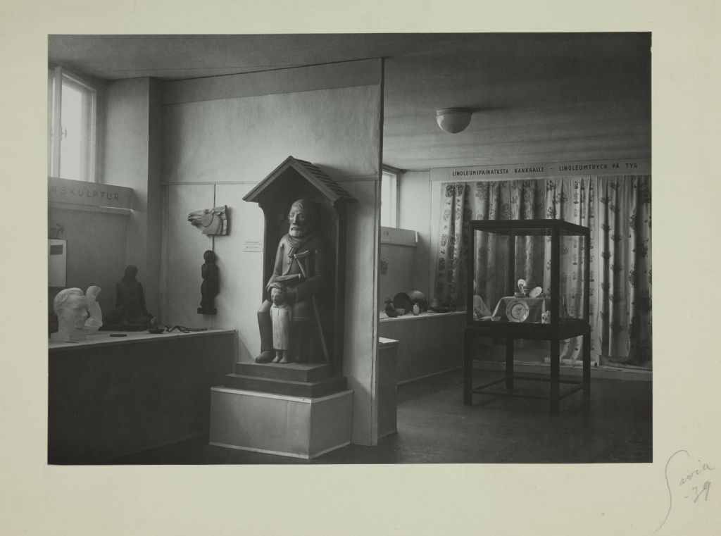 Taideteollisuuskeskuskoulun kevätnäyttely 1939