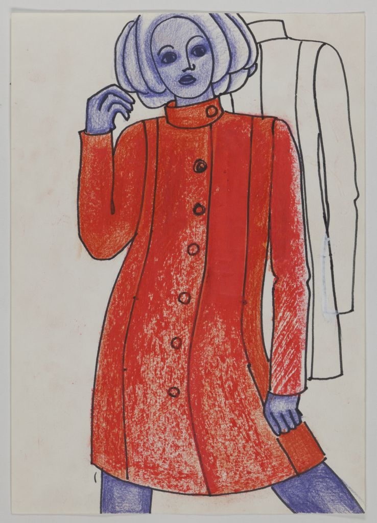 Päivi Tiura, vaatesuunnittelu; naisten takki