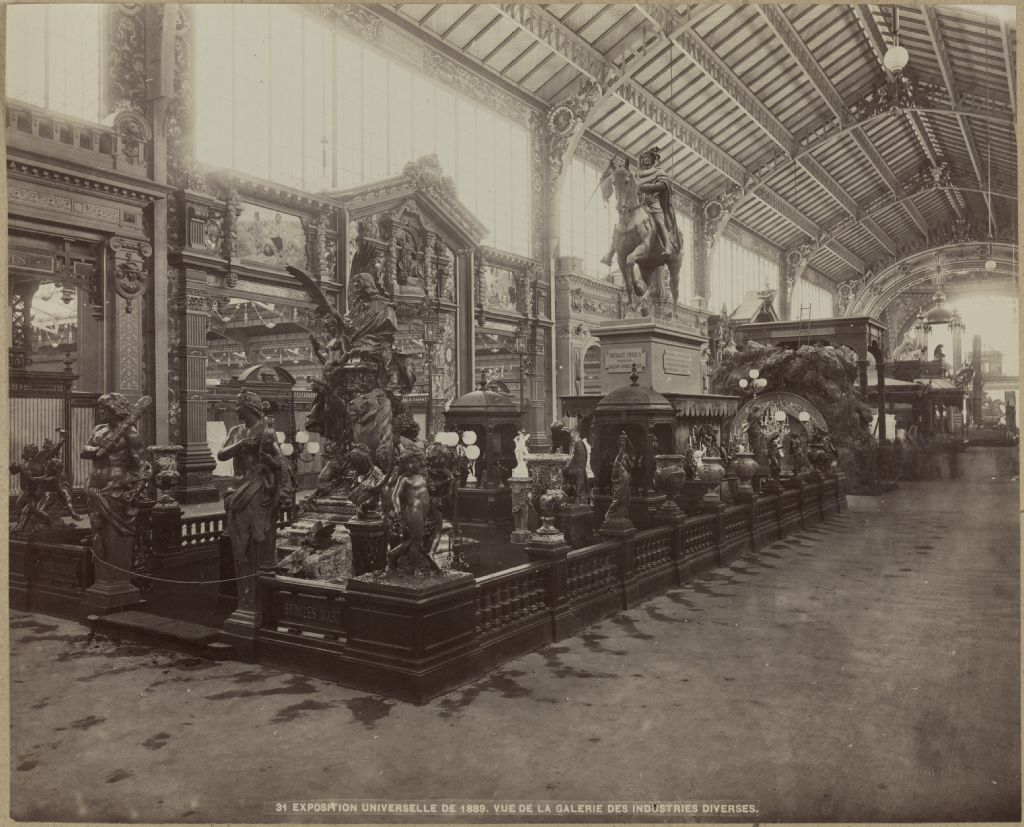Galeries des Industries Diverses, Pariisin maailmannäyttely,1889.