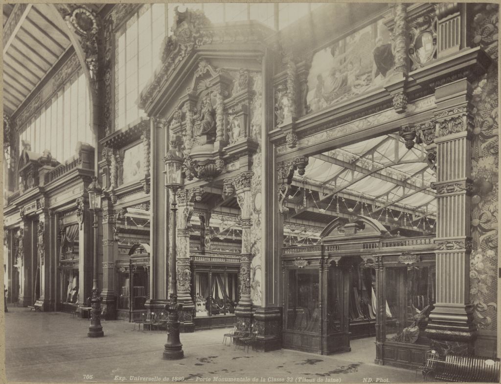 Porte Monumentale de la Classe 32, Pariisin maailmannäyttely, 1889.