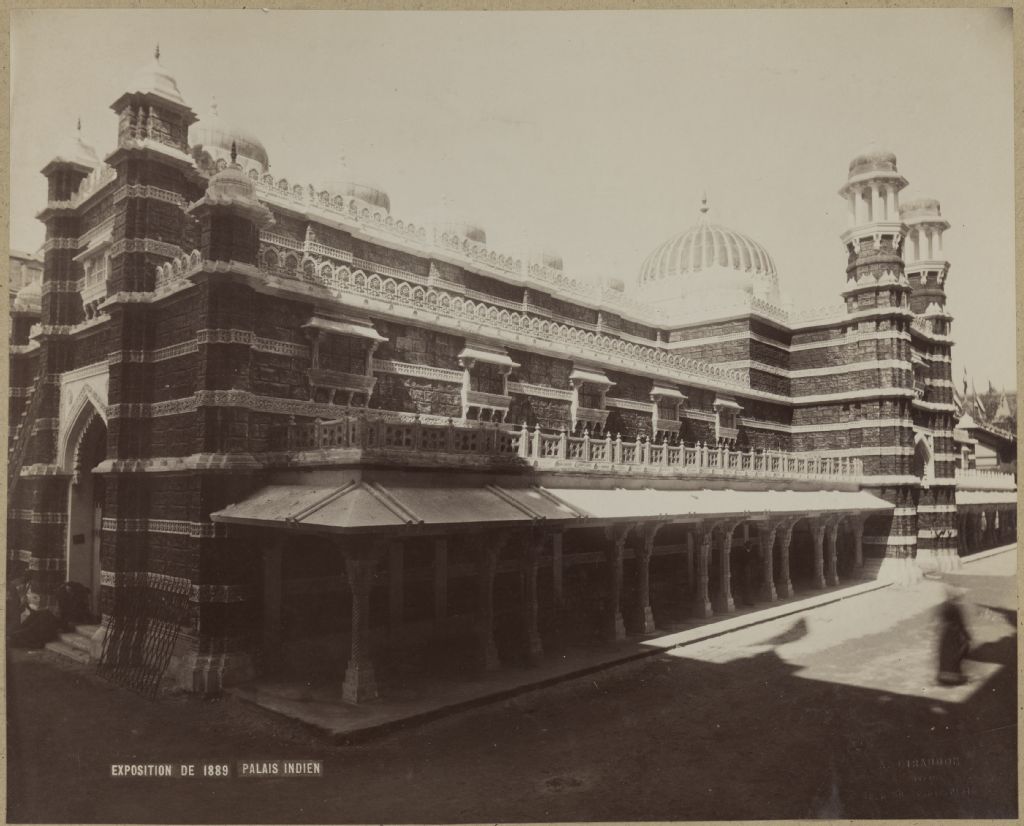 Intian paviljonki, Pariisin maailmannäyttely, 1889.