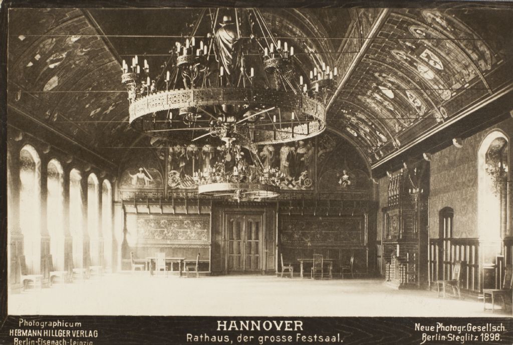 Hannover-aiheinen postikortti