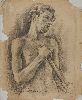 Carin Wahlroos, Elävänmallinpiirustus, 1940-1941