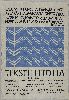 Näyttelyjuliste, Tekstiilitöitä, Taideteollisen korkeakoulun IV vuosikurssin oppilaat, 1975